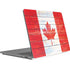 Canada Flag Light Wood Surface Laptop Studio Skin